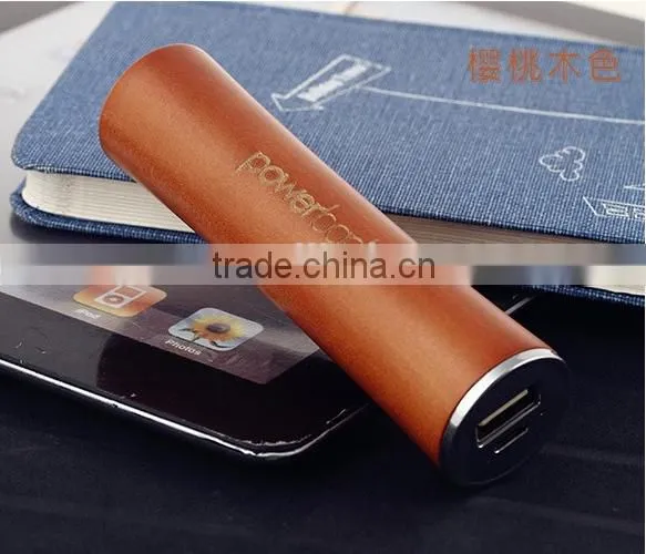 Environmental Wood 2600mAh Power Bank Cheap Charger for Smart Mobile photo-5