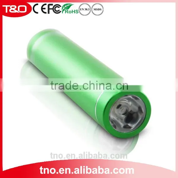 2600mAh LED Light Power Bank With 18650 Bettery Charger photo-4