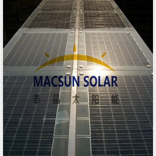 60 Cells 300W-320W BIPV Mono Crystalline Solar Modules photo-4