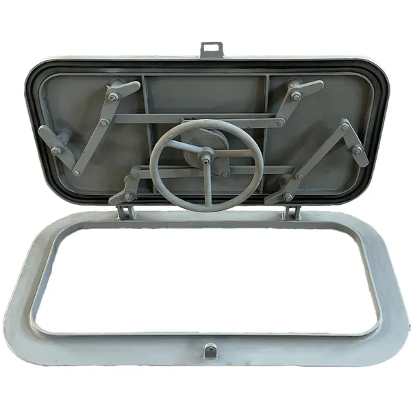 Certified Marine Weathertight Watertight Steel Door With Hatch Cover for Ship Boat photo-2