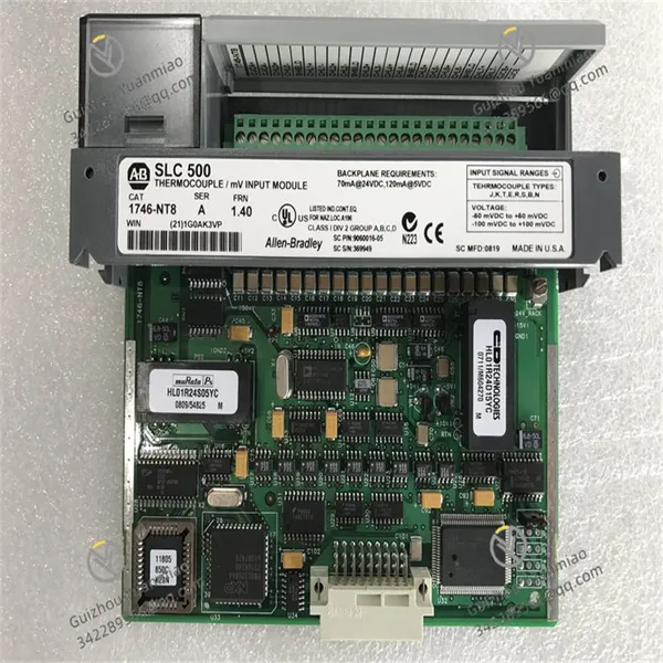 Allen-Bradley 1746-NT8 Thermocouple/mV Analog Input Module photo-2