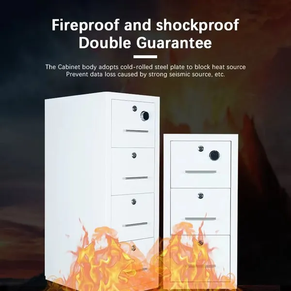 Best Selling Product Modern Office Furniture Fireproof Storage Cabinets With Drawers for Office photo-5