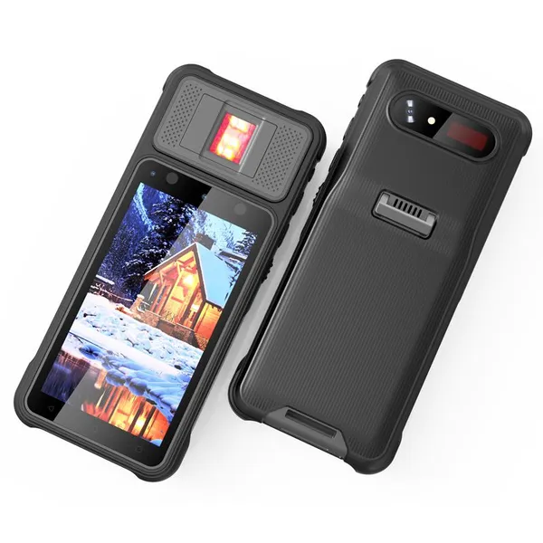 HF501 Hidon Factory 5.0 Inch Android 12 4GB+64GB IPS HD Screen 4G Handheld Terminal PDAs With NFC Fingerprint and 2D Barcoder Scanner photo-4