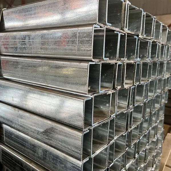 Fábrica china de acero en sección C, perfil en forma de C, canal