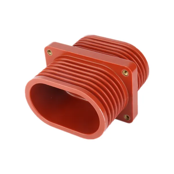 High Voltage Epoxy Resin Ceramic Busbar Support Clamp Insulator for 10kV-35kV Power Systems photo-4