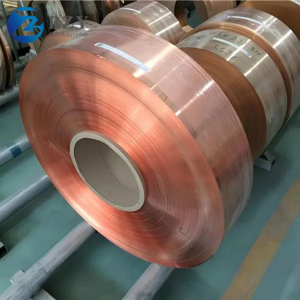Wholesale 99.9% Pure Copper Strip C11000 C12000 Copper Coil Foil Roll Best Price photo-2