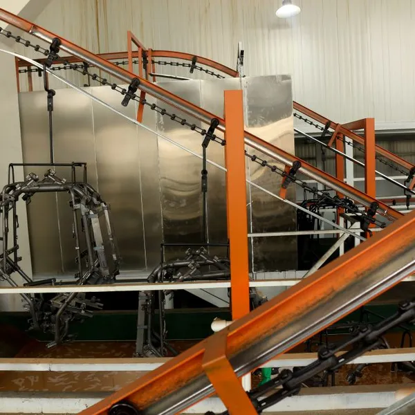 PLC‑Controlled Electrophoresis Production Line Stable Operation On Automotive Metal Components