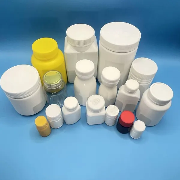 Medicinal Plastic Bottles for Tablet and Capsule Packaging, With Multiple Capacities and Bottle Types to Choose From