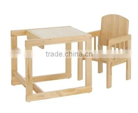 New Design Hot Sale Baby Dining Wooden Chairs And Table Manufacturer Directly photo-6