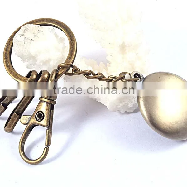Buy Direct From China Factory Fashion Jewelry Keychain Compass Keychain photo-3
