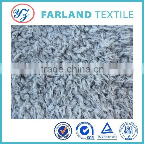 Blanket in Faux Fur Fashion Women Fabric 100%polyester photo-4