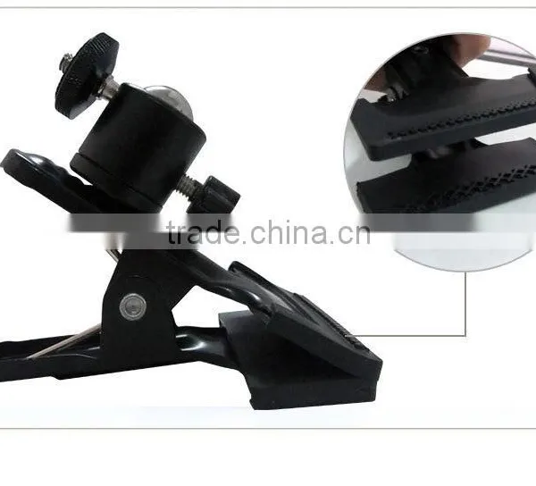 Metal Clip Clamp Holder Mount With Standard Ball Head 1/4 Screw for Photography photo-5