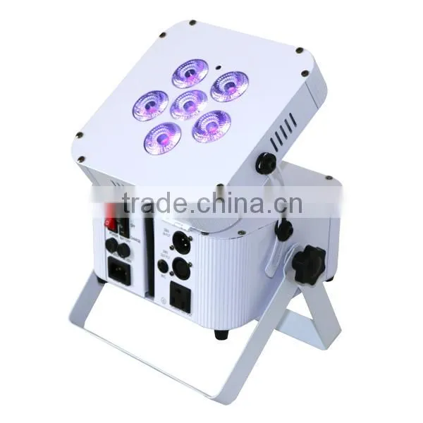 2016 Colorful 6pcs 6in1 RGBWA UV LED PAR Light photo-3