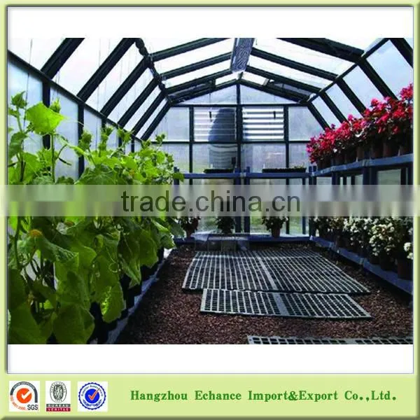 Wholesale Aluminum and PC Board Outdoor Garden Greenhouse Plastic Film for Flower Plant photo-2