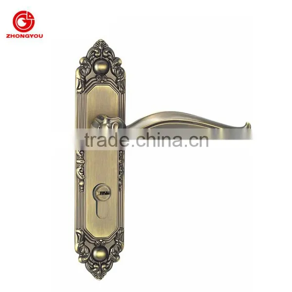 Electronic Interior Locking Door Knobs Handle Lock 2035-A92