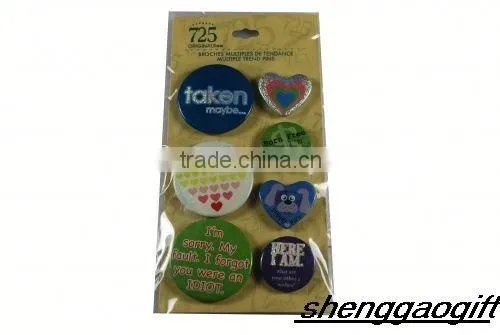 Metal Badge Clips