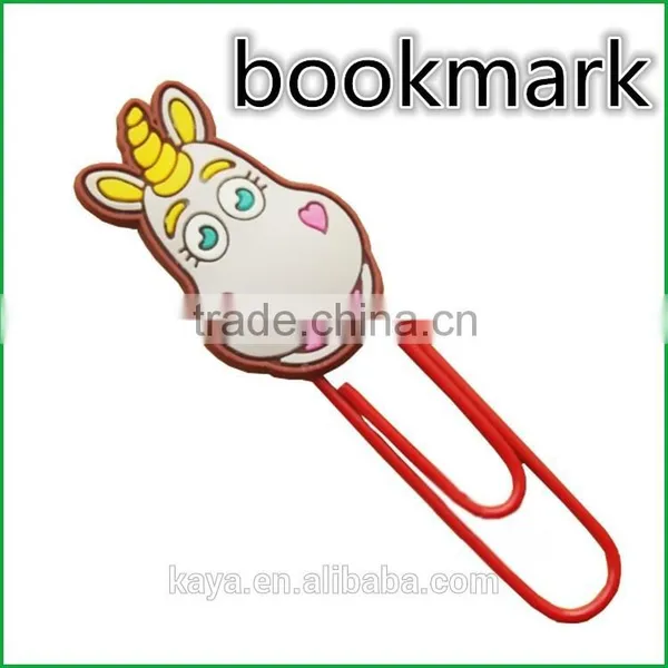 Soft Pvc 3d Bookmarks With Cartoon Design photo-4