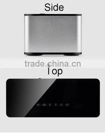2016 New Product Best Super Bass Stereo Metal Rectangle Mini Bluetooth Portable Wireless Bluetooth Speaker photo-2