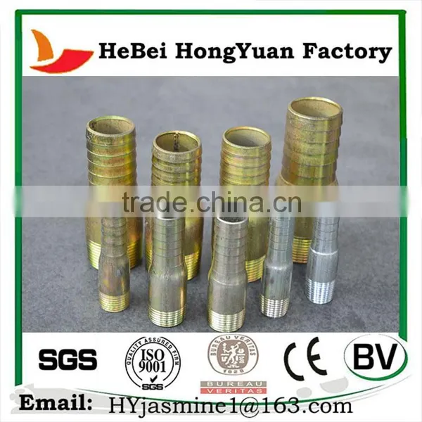 Manufacturing 1/2" BSPT Threads King Nipple /Hose Nipple Carbon Steel Pipe Fitting Express photo-2