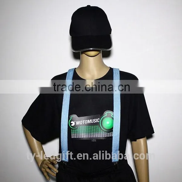 Wholesale Nylon Suspenders Flashing Led Party Suspenders photo-5