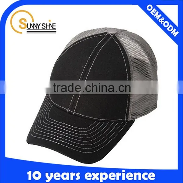 China Best Selling Custom Mesh Curved Bill Trucker Hat Snapback Cap Wholesale photo-4