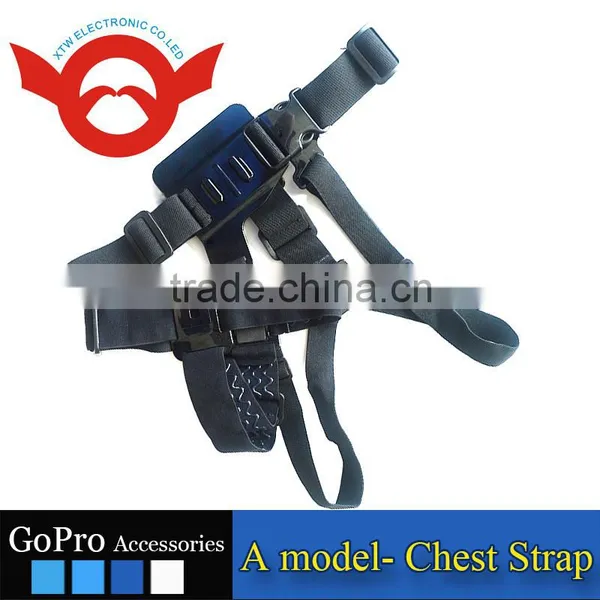 Wholesale Factory Price A Model: Chest Body Strap for GoPro Hero 2/3/3+/4/4 Gopro Accessory Camera Accessories GP26 photo-3