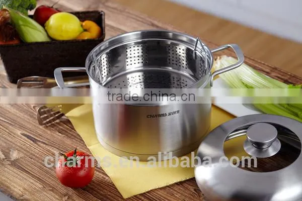 2016 New Arrival Multi-function Non-stick Stainless Steel Cookware&stainless Steel Non Stick Casserole&steamers photo-4