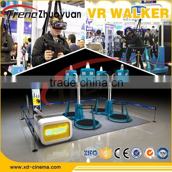 2016 American Omni Newest Most Profitable Virtual Reality Treadmill 9D VR Walker photo-6