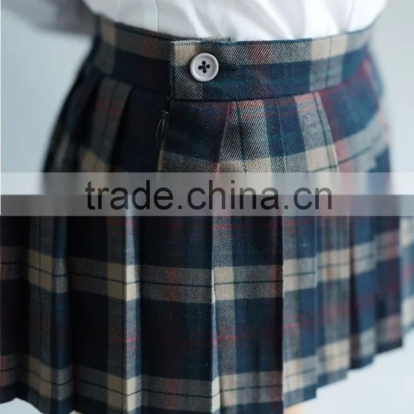 Latest Design Wholesale School Unforms, High School Girls Dress and Blouse photo-3