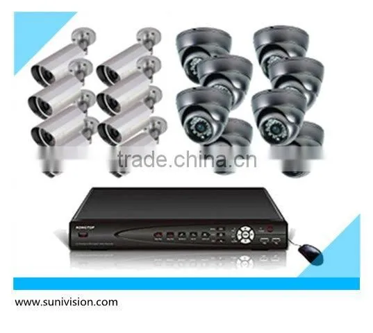 CCTV SYSTEM H.264 16 CHANNEL DVR Kit With Cheap Camera 700TVL HOME & BUSINESS KIT photo-2