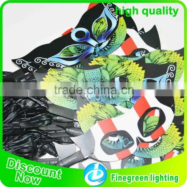 Led Flashing Party Mask,led Mask,light up Mask photo-2