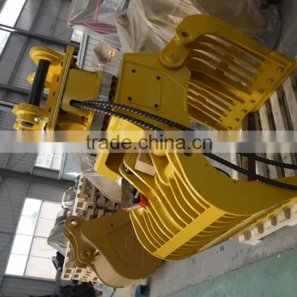 Excavator Rotating Grab, Excavator Rotatory Sorting Grapple photo-3