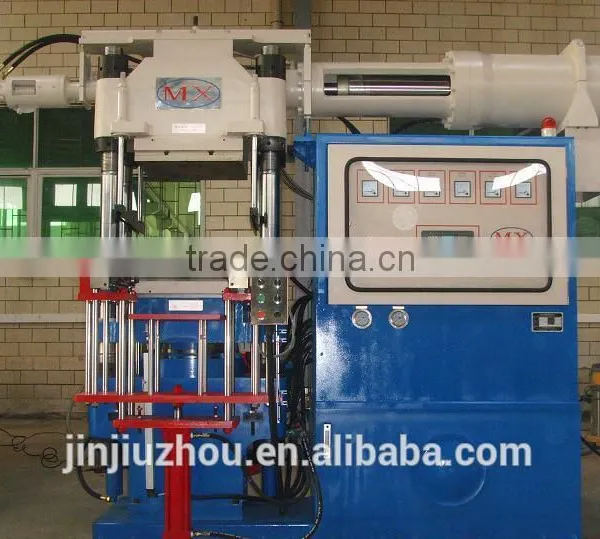 Liquid Silicone Rubber Vertical Injection Molding Machine / Silicon Bracelet Moulding Machine