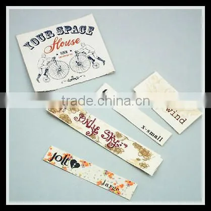 Stylish Printing Lable for Clothing Jeans Shirts photo-2