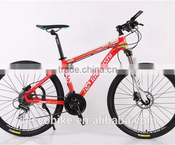 2016 Alloy Mountain Bicycle 21 Speed Flat Handlebar Mtb for Men photo-3