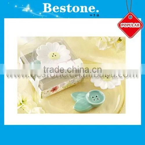 Heart-shaped Flower Design Seasoning Pot Tableware Wedding Gifts photo-3