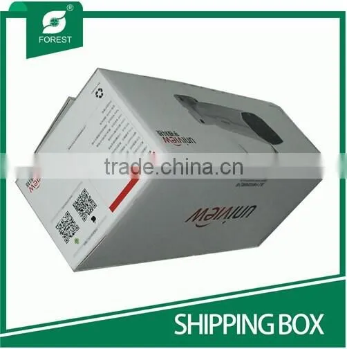 2015 WHITE CARDBOARD CORRUGATED CARTON BOX EP30021551 photo-2
