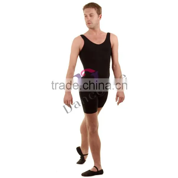 A2626 Black Dance Unitard Wholesale Tank Ballet Unitards photo-2
