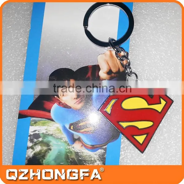 Super Man Custom Key Chain, Rubber Key Chain photo-4