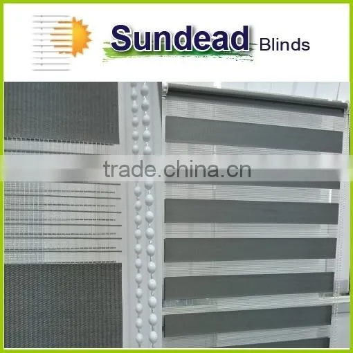 Zebra Blinds Zebra Roller Blind Daylight Fabric With Modern Design
