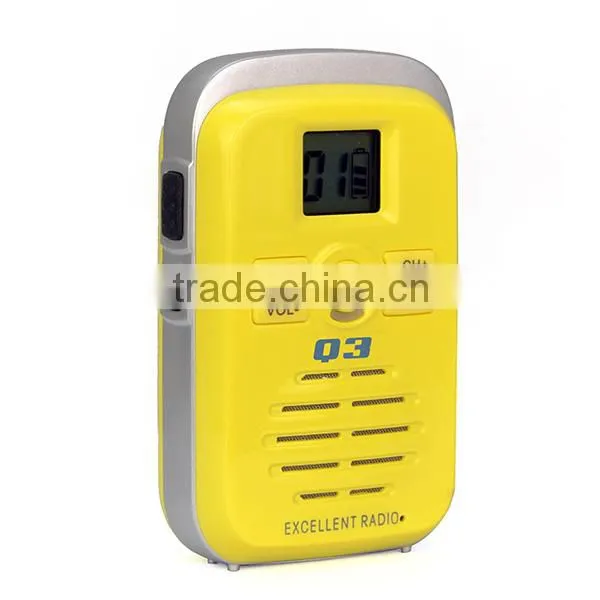 Mini Small Size Portable Radio Luiton Q3 UHF Band Walkie Talkie photo-6