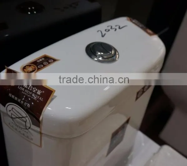 2032 Upper Pressing Button Diamond Vitreous China Toilets photo-2