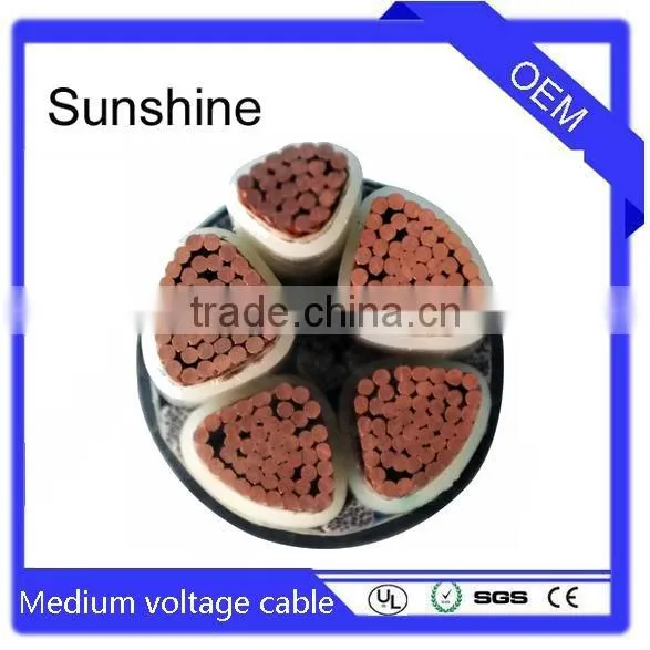 XLPE Insulated 15KV Overhead Halogen Free Medium Cable photo-2