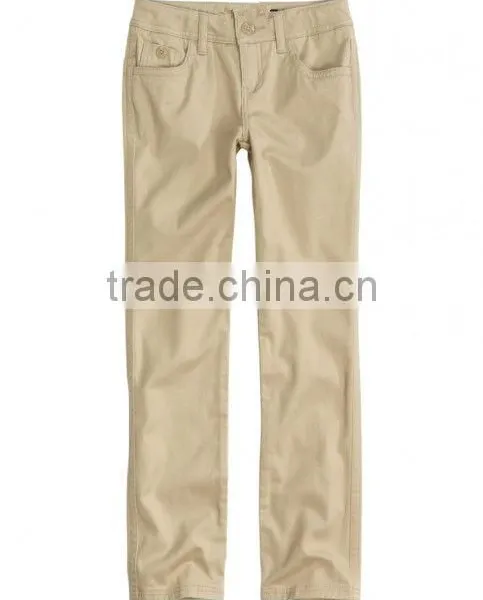 Middle School Uniform Skinny Latest Boys Pants