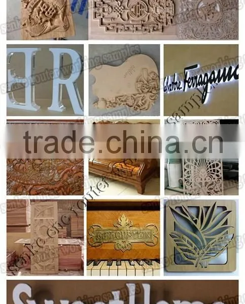 China Hot Sale Small Metal Engraving Machine 6040 4 Axis Cnc Router photo-2