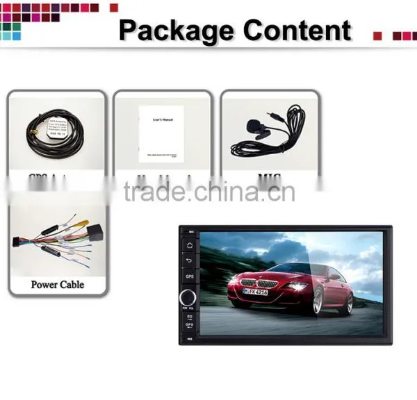 High Quality 2din 7inch Touch Screen Android Stereo Wifi Quality Choice photo-4