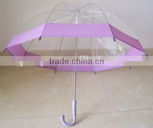 Cheap Best Selling Retail Items Kids Poe Mini Size Transparent Umbrella From China Supplier photo-3