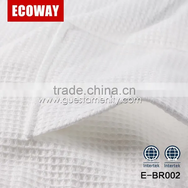 Top Quality Cheap White Waffle Bathroom Bathrobes for Adult photo-5