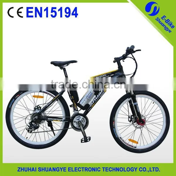 Shuangye Made 36v 250w Electric Bike for Mountain Climbing photo-3