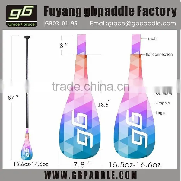 Fiber Glass Flatwater Paddle Inflatable Stand up Paddle